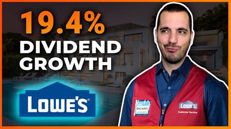 Lowe S Stock Low Dividend Analysis Insane Dividend Growth