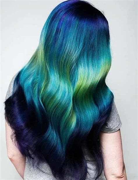 25 Mesmerizing Mermaid Hair Color Ideas Mermaid Hair Color Pastel