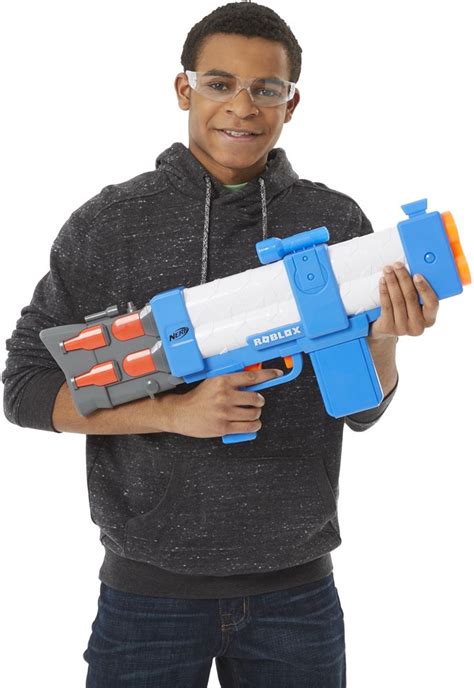 Nerf Roblox Arsenal Pulse Laser Motoriserad Blaster Med Pilar F