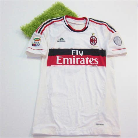 Montolivo Milan Match Worn Shirt Serie A 2012 2013 CharityStars