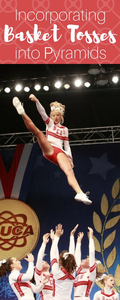 Cheerleading Basket Tosses Basket Kick Full Basket Tosses And