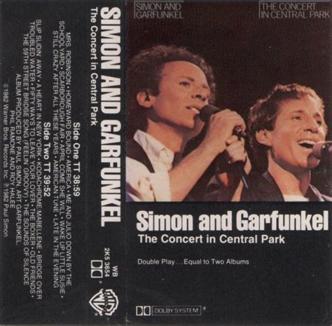 The Concert In Central Park By Simon Garfunkel 1982 100 Gr Warner