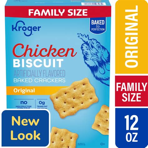 Kroger® Chicken Biscuit Wheat Crackers 12 Oz Kroger