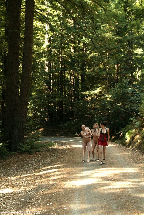 Femdom Princess Donna Dolore Strolls With Naked Female Subs Outdoors Coedcherry