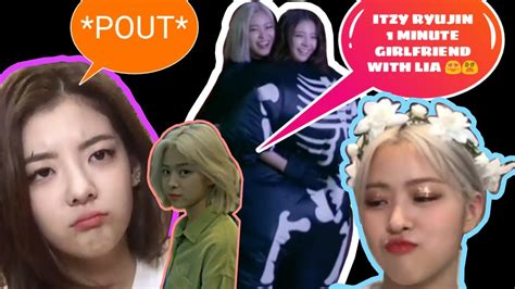 Itzy Ryujin And Lia Jinlia Girlfriend In Minute Pt Youtube