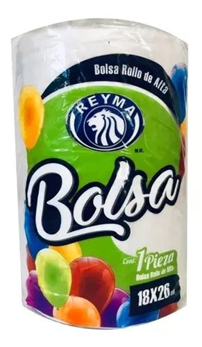 Bolsa En Rollo Polipapel Alta Densidad Reyma Cm Mercadolibre