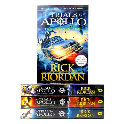 The Trials Of Apollo Series Books 1 4 Collection Box Set By Rick Rio