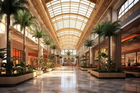 Premium Ai Image Inside Mall Inspiration Design Professional