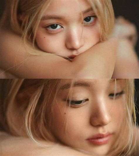 blonde wonyoung 𝟹 I love girls Blonde Kpop girl groups