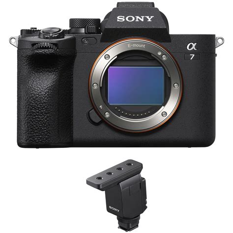 Sony a7 IV Mirrorless Camera with Mic Kit B&H Photo Video