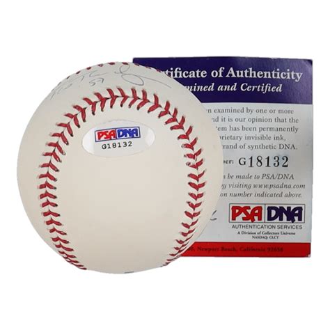 Francisco Rodriguez Signed OML Baseball PSA Pristine Auction