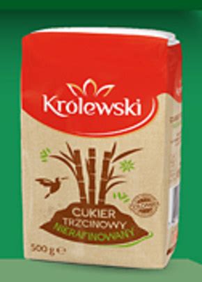 Archiwum Cukier Królewski Cukier trzcinowy nierafinowany 500 g