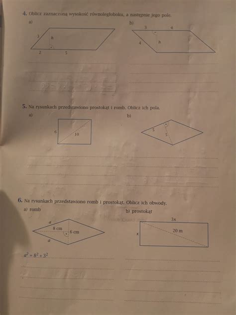 Prosz O Jak Najszybsze I Jak Najlepsze Rozwi Zanie Wszystkich Zada Ze