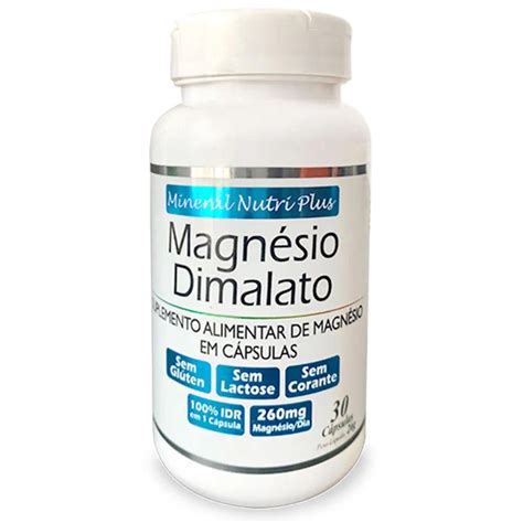 Magn Sio Dimalato Mineral Nutri Plus O Mais Concentrado Submarino