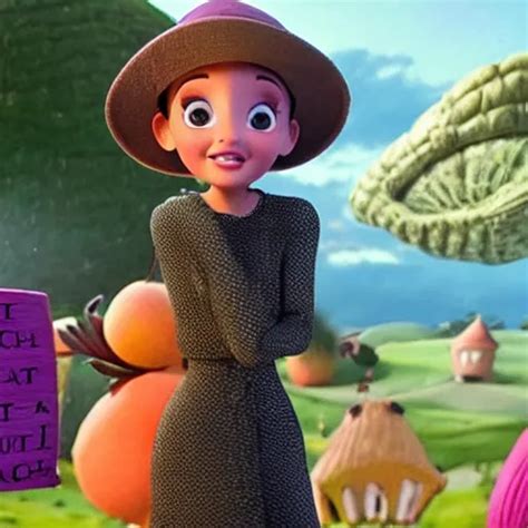 A Still Of Ariana Grande In James And The Giant Peach Stable