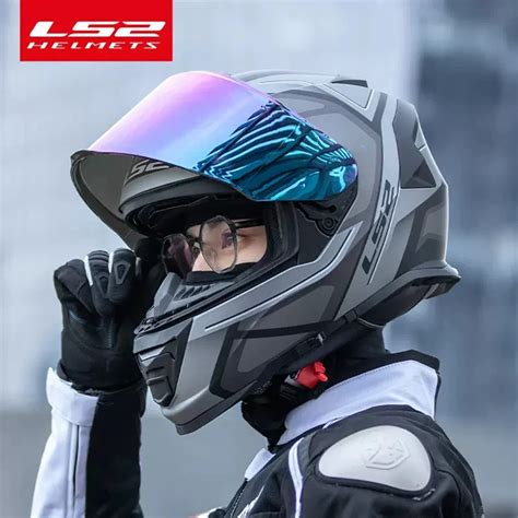 Original Ls Ff Capacete Da Motocicleta Ls Storm Capacete De Rosto