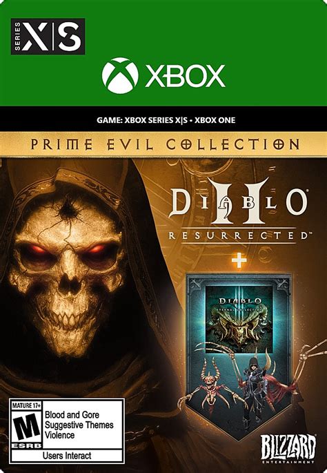 Diablo II: Resurrected – Prime Evil Collection Xbox One, Xbox Series X, Xbox Series S [Digital ...