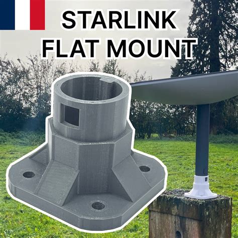 Starlink V2 Dishy Flat Ground Mount - Etsy