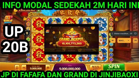 Info Modal Sedekah M Hari Ini Jp Kabir Di Fafafa Dan Grand Di Jinji