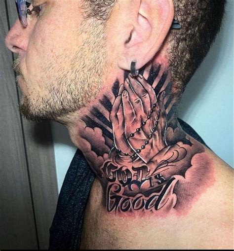 80 Astonishing Gangster Side Neck Tattoos For Guys