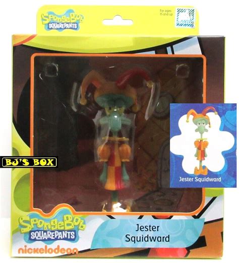 Spongebob Squarepants Jester Squidward Mini Figure World 35 Doll New Nip Ebay