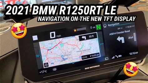 Bmw R Rt Le Tft Dash And Navigation Quick Look Youtube