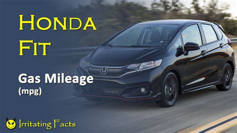 Gas Mileage For Honda Fit