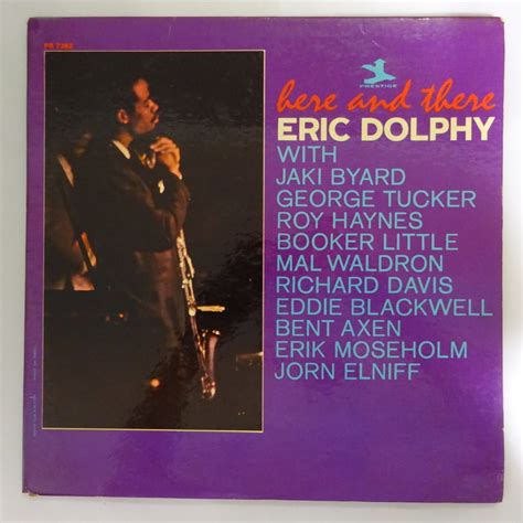 【やや傷や汚れあり】14007234【us盤prestige右紺ラベルvan Gelder刻印mono】eric Dolphy