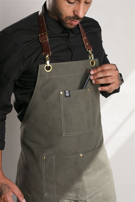 Handmade Canvas Barista Apron Di 2021