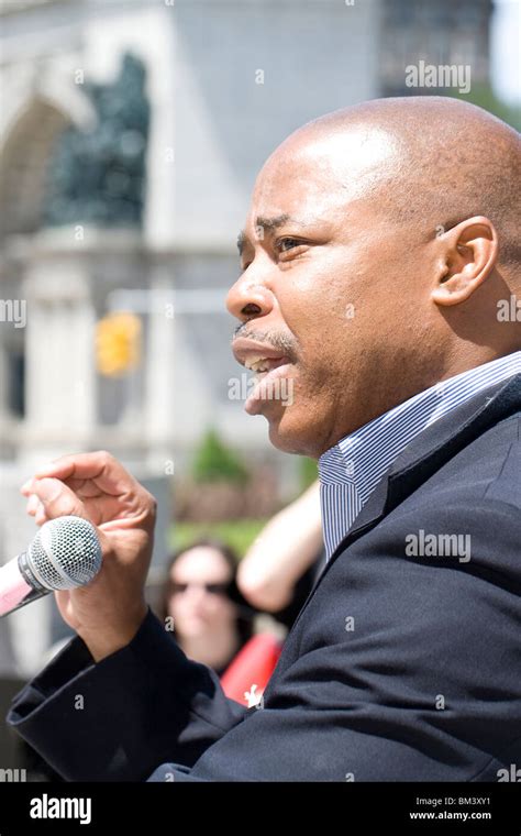 New York State Senator Eric Adams Speaking At The Brooklyn Public