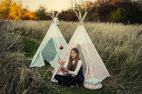 Teepee Tipi Tipi Para Ni Os Tipis Para Ni As Zelt Carpa Etsy Espa A