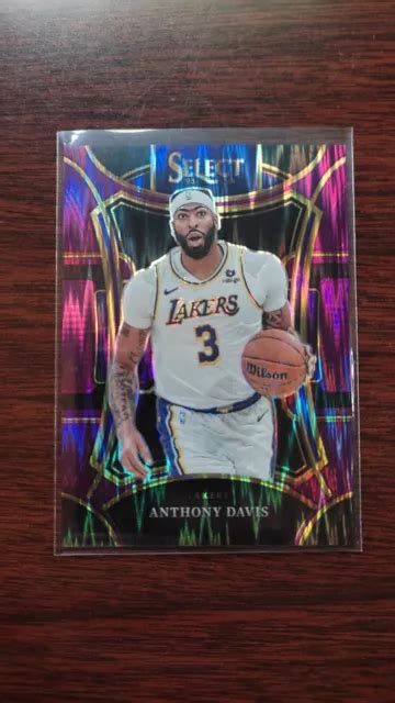 Anthony Davis Panini Select Mezzanine Violet Flash Prizm