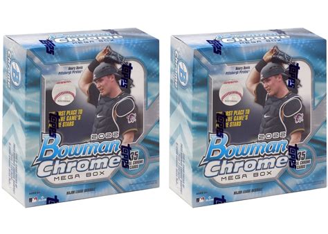 2022 Bowman Chrome Baseball Mega Box 2x Lot 2022 Us