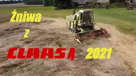 Żniwa z Claas ą 2021Claas mercator 70 Ursus c 330Kradzione żniwa