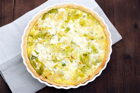 Ricetta Torta Salata Con Porri E Feta Cucchiaio D Argento