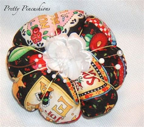 MARY ENGELBREIT Fabric PINCUSHION Flower Bloom QUILT Sew COLLECT Mary