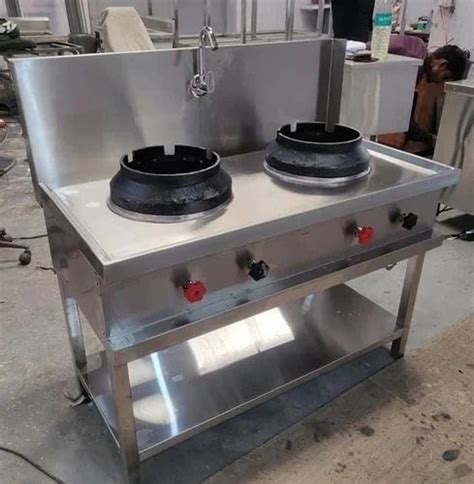 Stainless Steel Chinese Cooking Range At Rs Piece In Durg