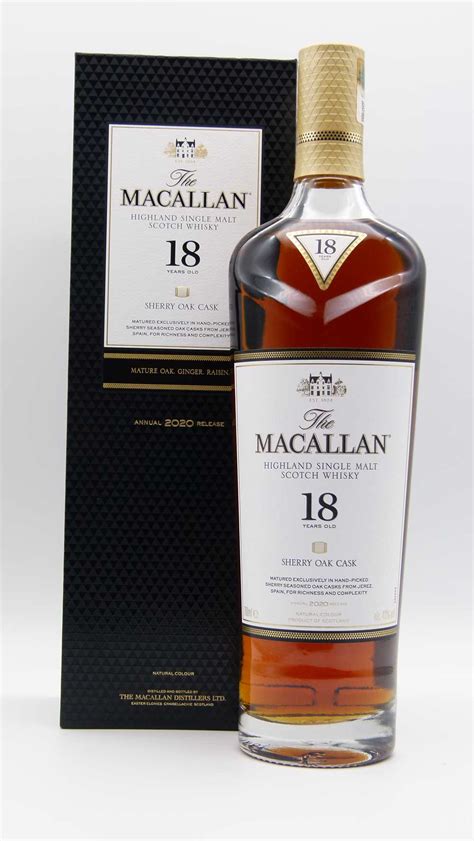 Macallan Years Old Sherry Oak Release Whiskymouse