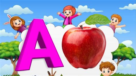 A For Apple B For Ball Abcd Alphabets A To Z Abcdefg Counting 123