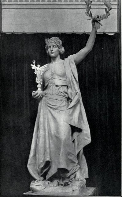 Figure Of ‘glory For Islington War Memorial” By Sir Edgar Bertram