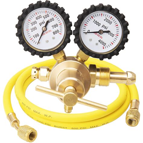 Buy Nitrogen Regulator Hvac With Hose Nitrogen Regulator Psi