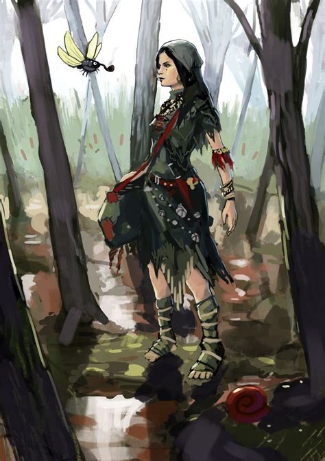 Swamp Healer By Beaver On Deviantart Witch