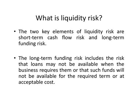 SOLUTION Corporate Liquidity Risk Management Studypool