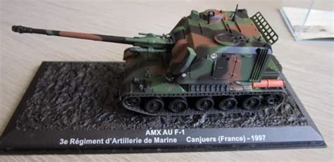 CHAR AMX AU F 1 3ème régiment d artillerire de marine 1997 Altaya 1 72