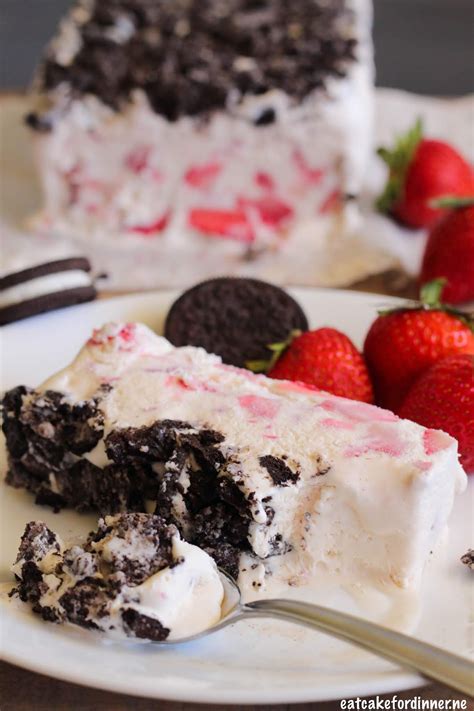 Eat Cake For Dinner Strawberry Oreo Frozen Fruit Dessert