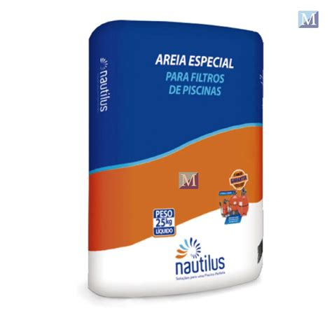 Areia Especial Para Filtros De Piscina Kg Nautilus Em Promo O