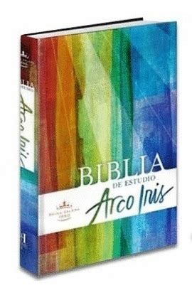 Biblia De Estudio Arco Iris Rv 1960 Tapa Dura Nueva Mercado Libre