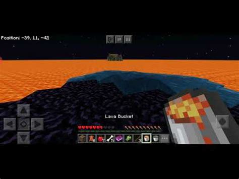 Playing Minecraft Lava Survival Island YouTube