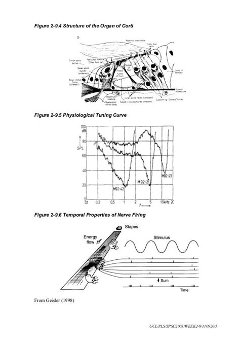 Basilar membrane frequency analysis in the inner ear week2 9