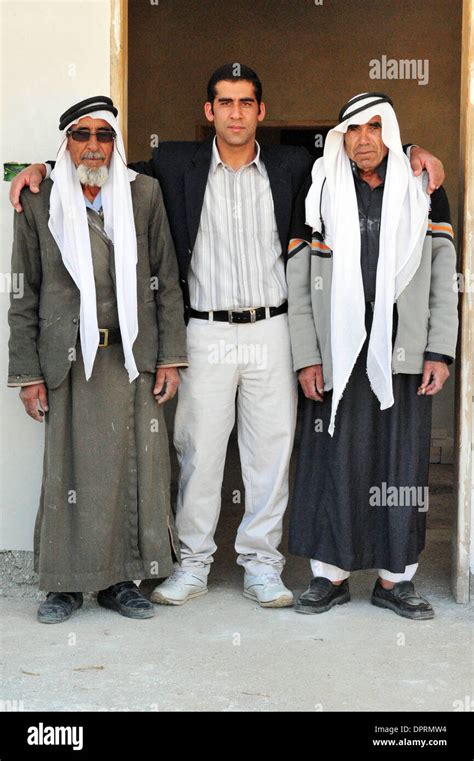 Nov 25, 2008 - Rahat, israel - Men in non and traditional clothingIn ...